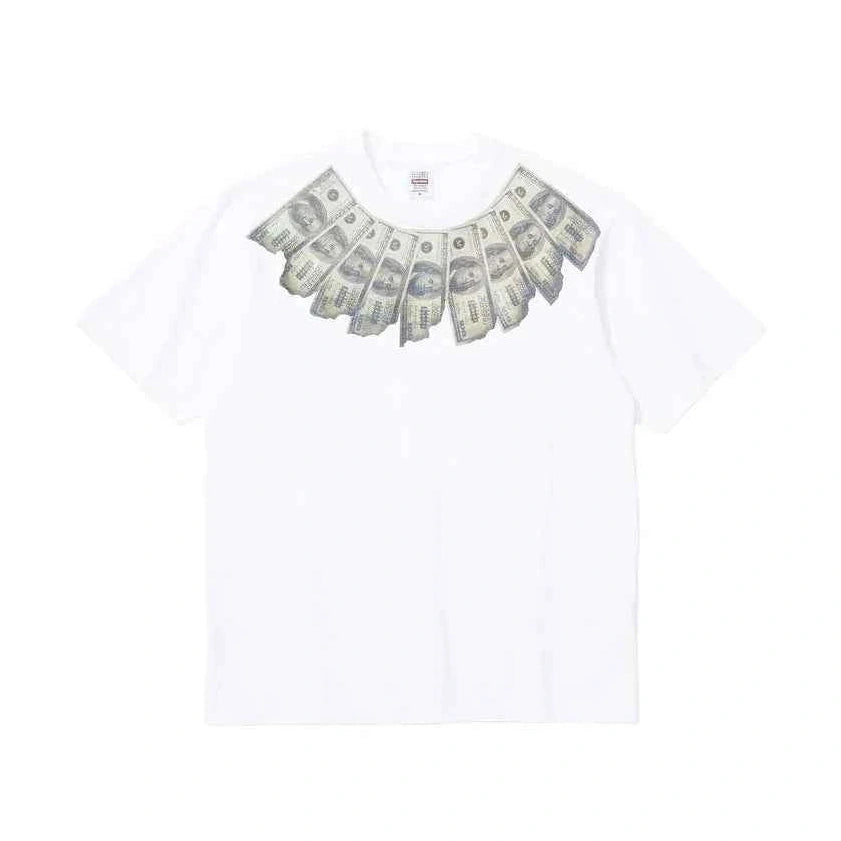 Supreme xOver MM6 Maison Margiela - Money S/S Tee (白色)