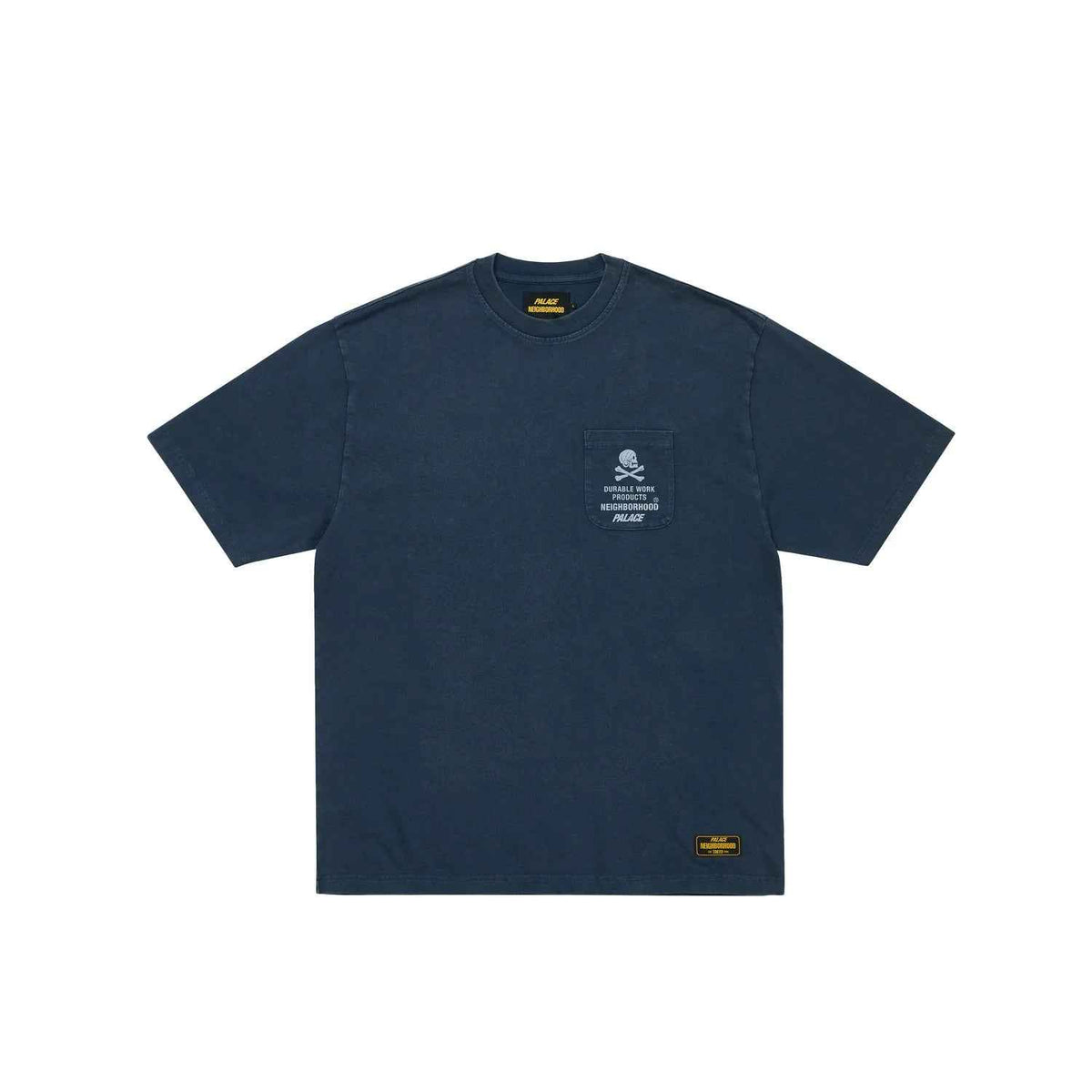 PALACE xOver NEIGHBORHOOD - Pocket Tee (白色)