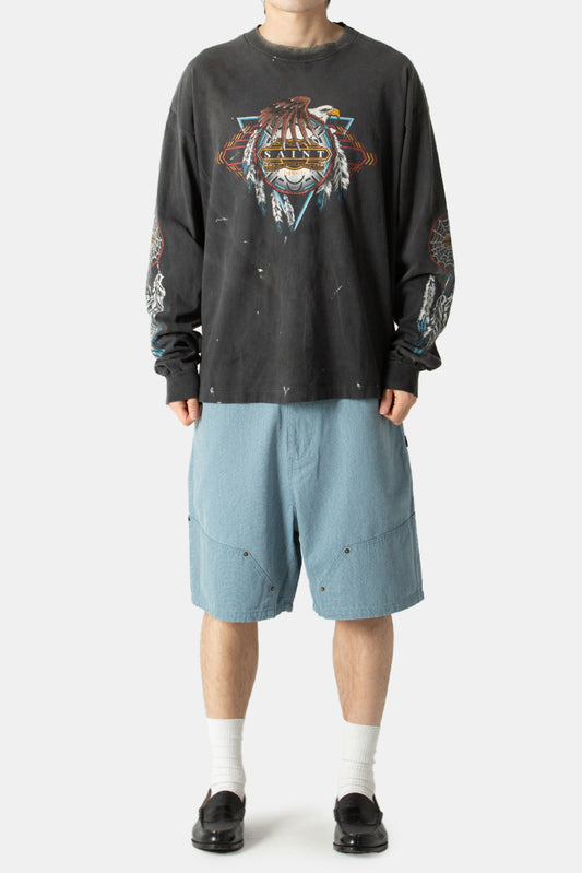 Saint Mxxxxxx xOver TEFLON DISCO - SAINT DISCO ML_LS TEE