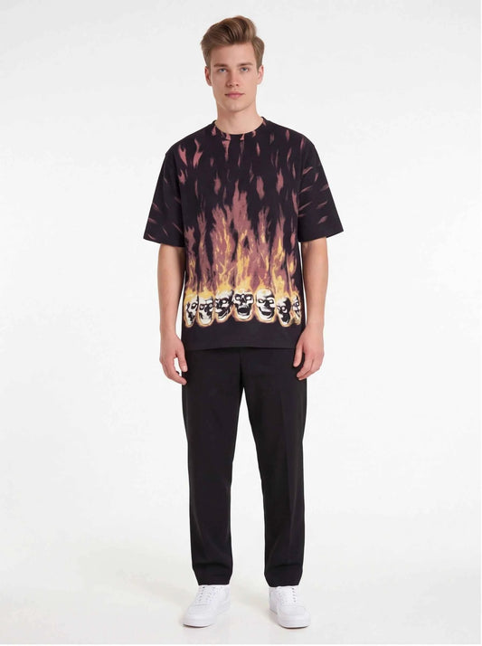 Supreme xOver MM6 Maison Margiela - 火焰Tee