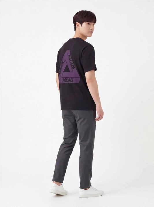 The North Face xOver PALACE - 紫標聯乘Tee (黑色)