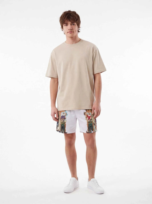 Supreme xOver Michael Jackson - Dangerous 網格短褲 (白色)