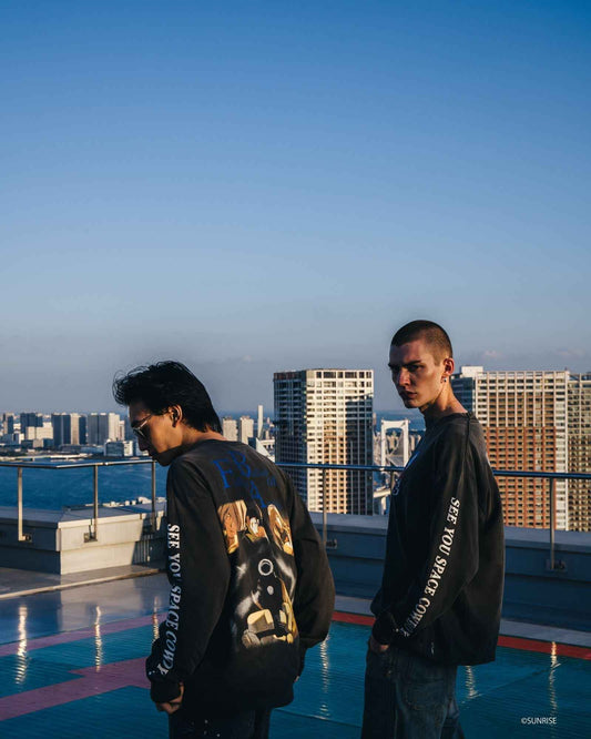 Saint Mxxxxxx xOver 星際牛仔 - 菲·瓦倫婷 長袖Tee