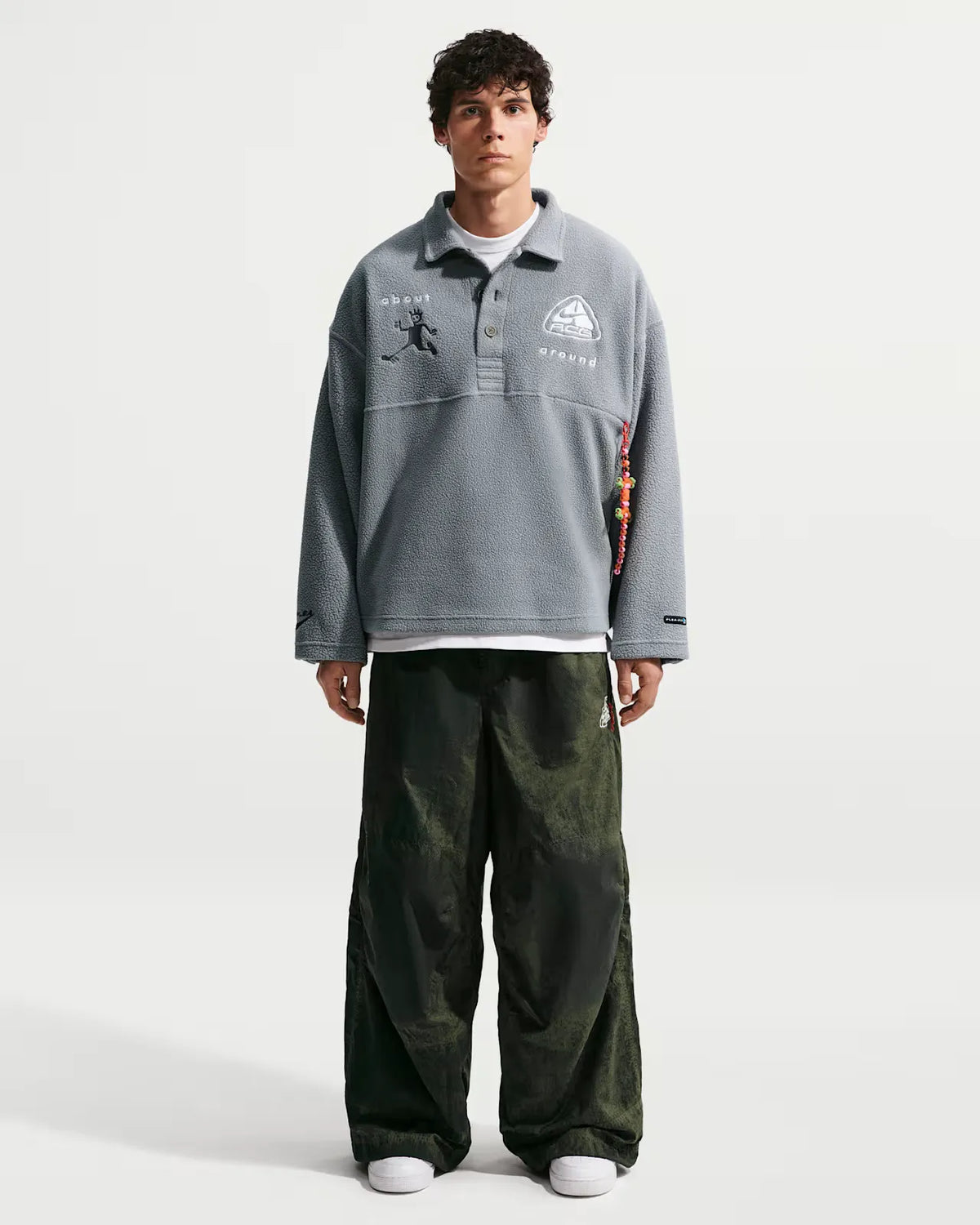 Nike x CPFM - ACG Flea Fit Fleece Polo Shirt
