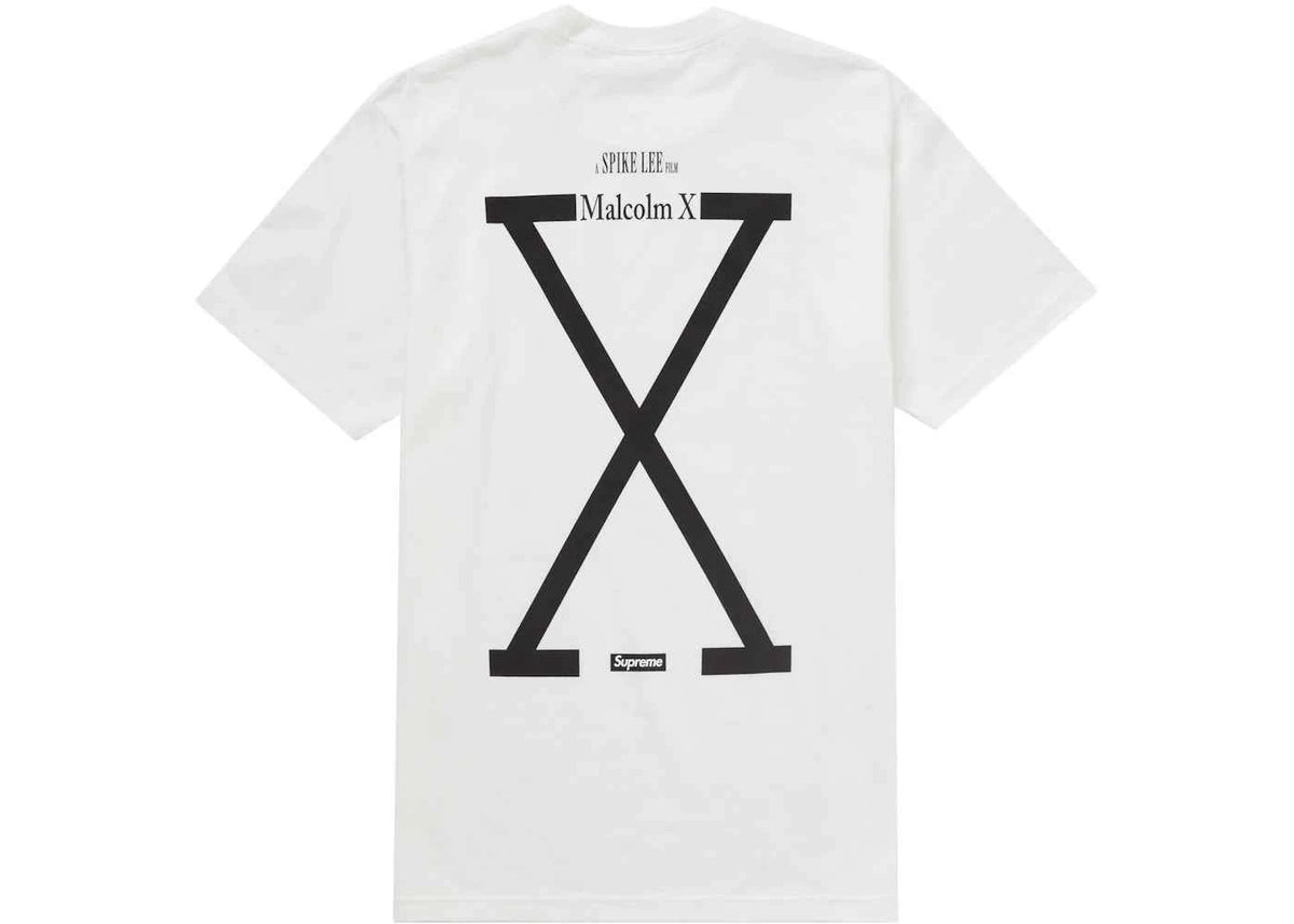 Supreme xOver 40 Acres - Malcolm X Tee (白色)