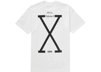 Supreme xOver 40 Acres - Malcolm X Tee (白色)