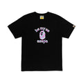 BAPE xOver Aespa- 學院寬鬆Tee (黑色)