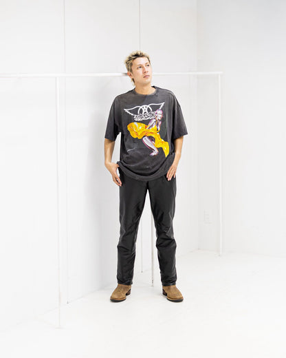 Saint Mxxxxxx xOver Aerosmith xOver 空山基 - 三方聯名 JUST PUSH PLAY Tee