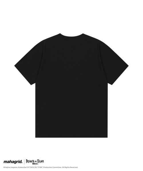 MAHAGRID xOver 進擊的巨人 - SEASON 1 水洗寬鬆Tee