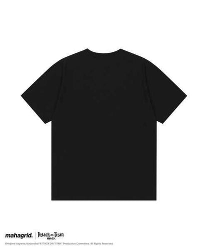 MAHAGRID xOver 進擊的巨人 - SEASON 1 水洗寬鬆Tee