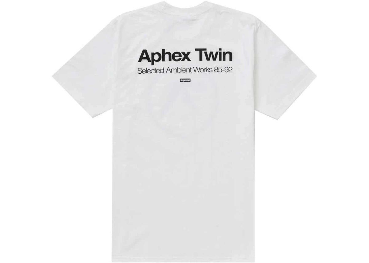 Supreme xOver Aphex Twin - Ambient Works Tee (白色)