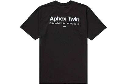 Supreme xOver Aphex Twin - Ambient Works Tee (黑色)
