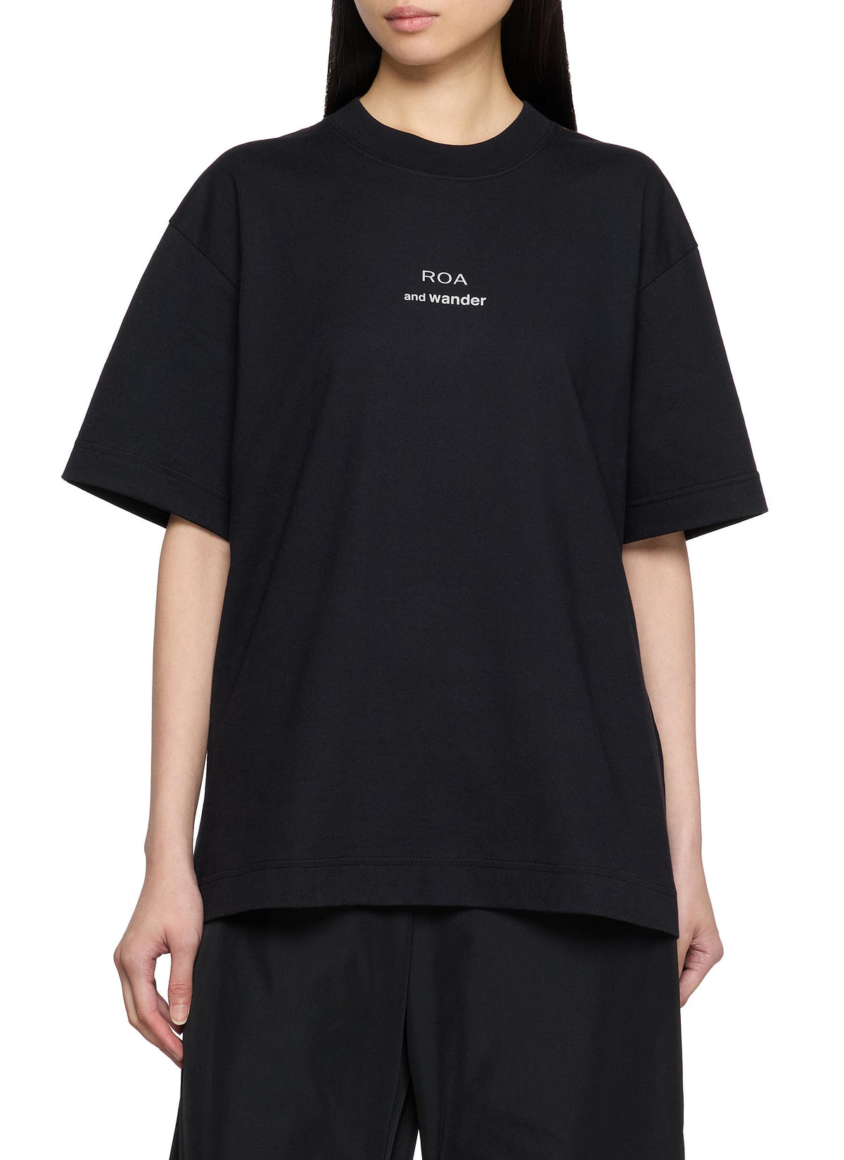 ROA xOver and wander - Logo Print T-Shirt