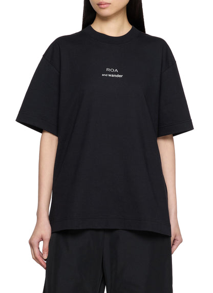 ROA xOver and wander - Logo Print T-Shirt