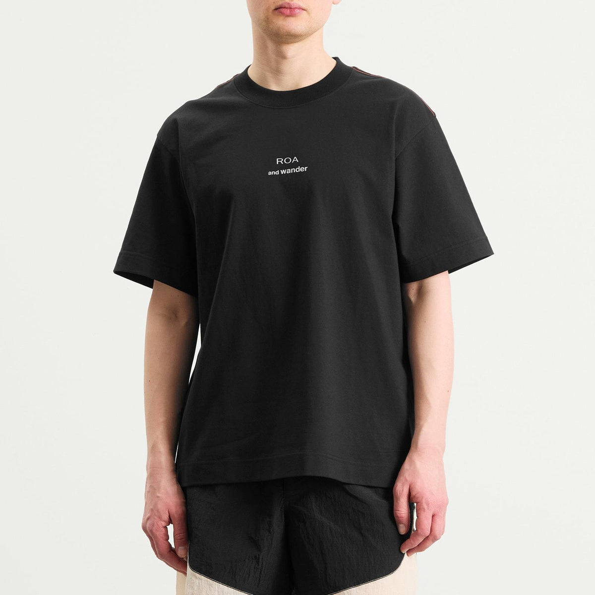 ROA xOver and wander - Logo Print T-Shirt