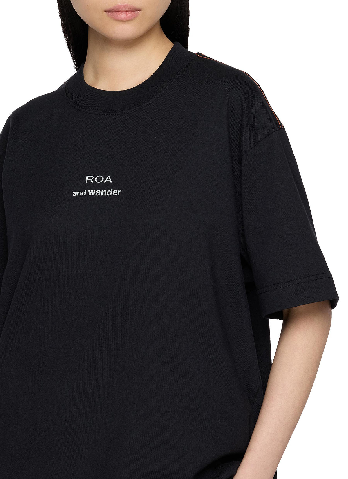 ROA xOver and wander - Logo Print T-Shirt