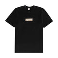 Supreme xOver Burberry - Box Logo Tee (黑色)