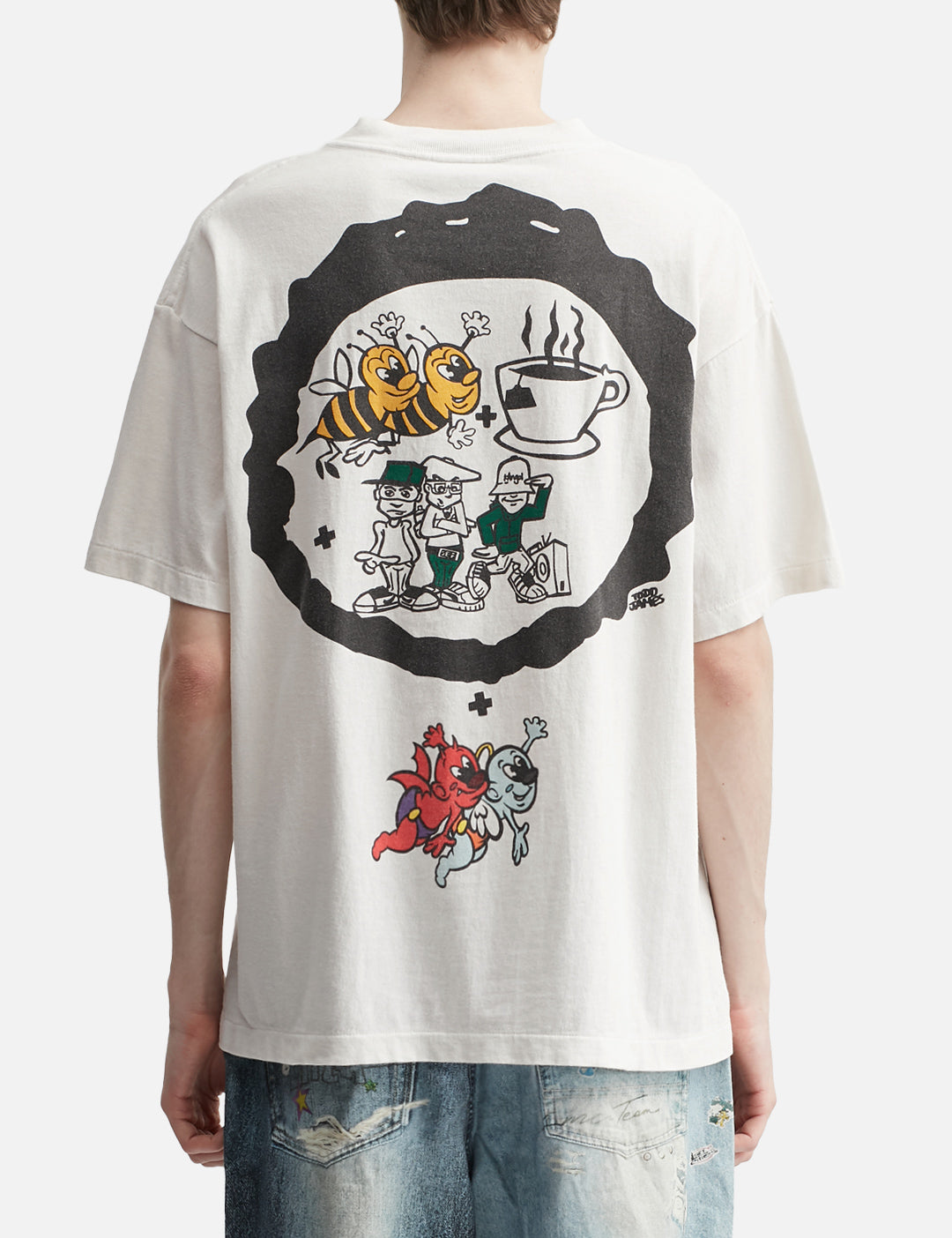 Saint Mxxxxxx xOver Beastie Boys - Check Your Head Tee