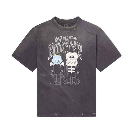 Saint Mxxxxxx xOver BOUNTY HUNTER - 潑墨水洗 Tee
