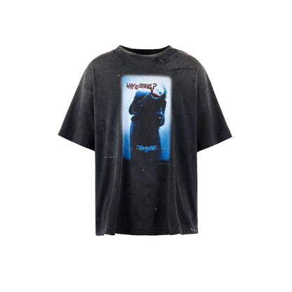 Saint Mxxxxxx xOver 蝙蝠俠 - WHY SO SERIOUS Tee