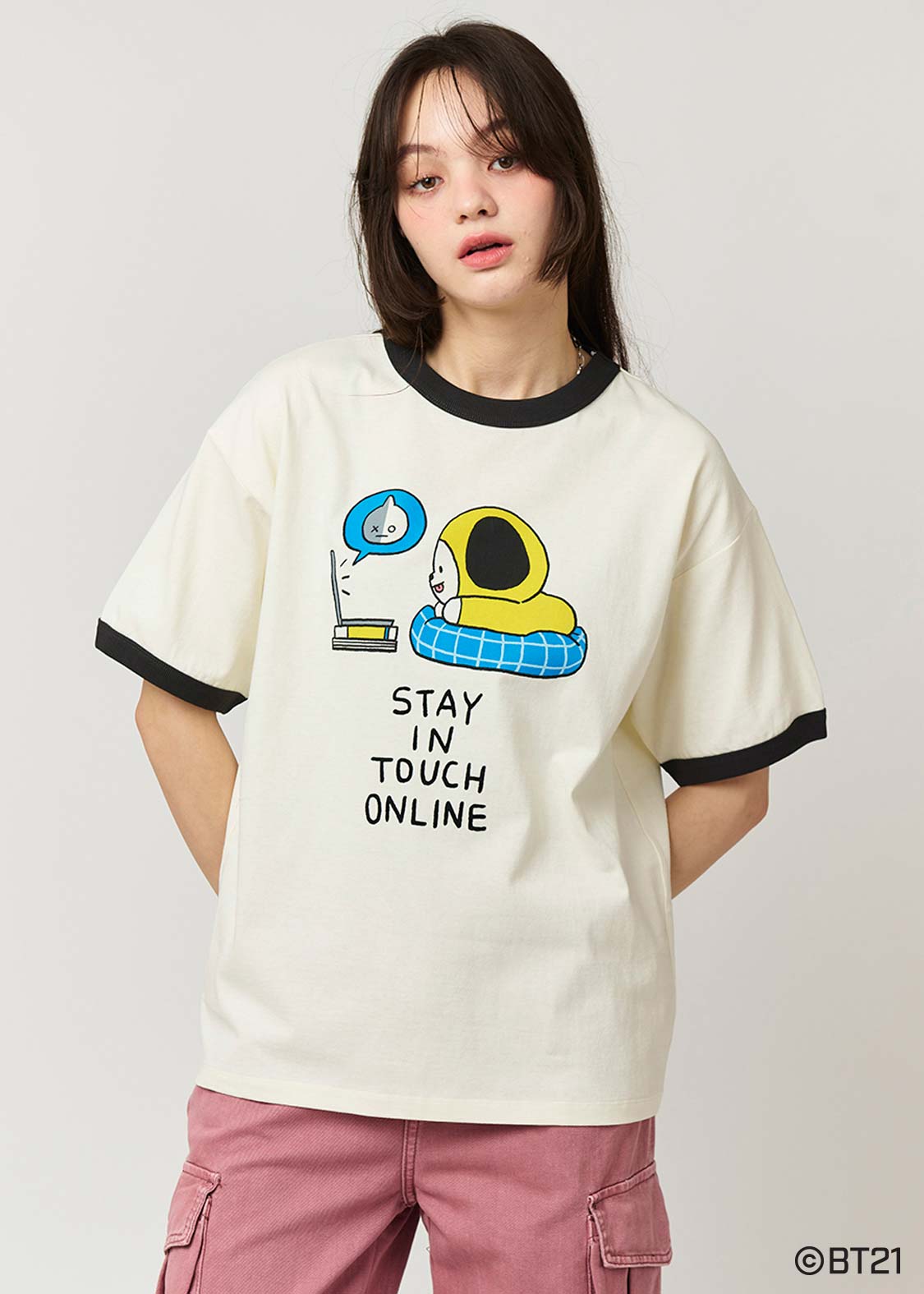 graniph xOver BT21 - CHIMMY 寬鬆Tee