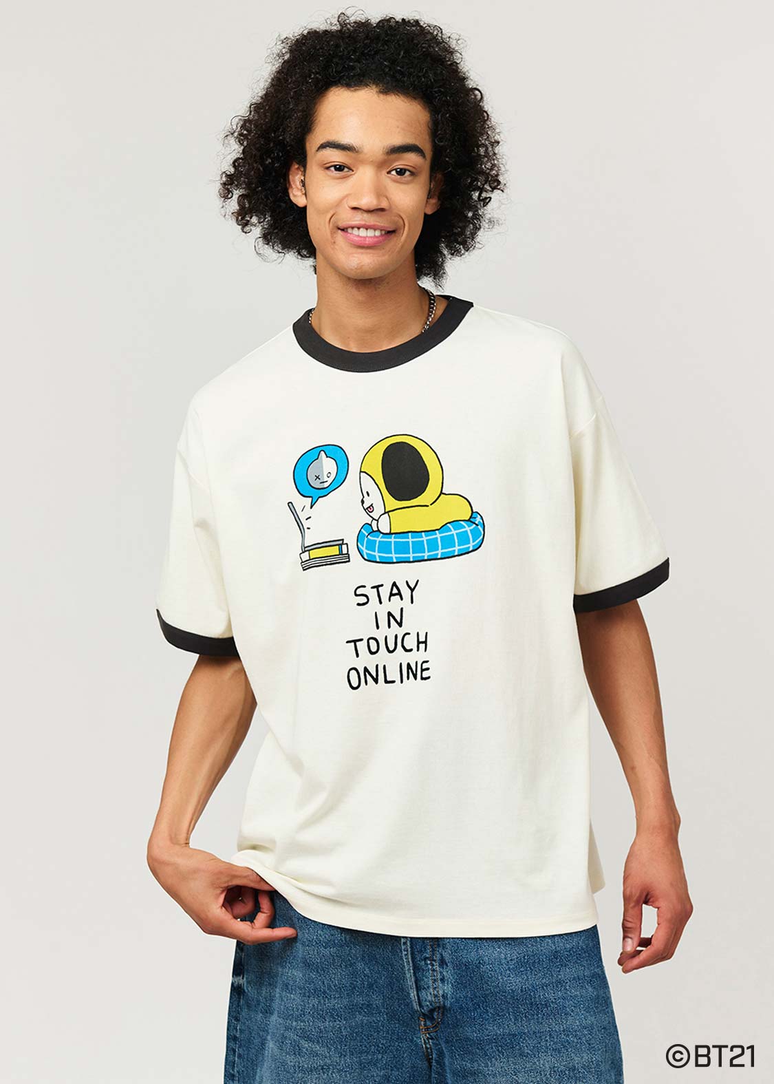 graniph xOver BT21 - CHIMMY 寬鬆Tee