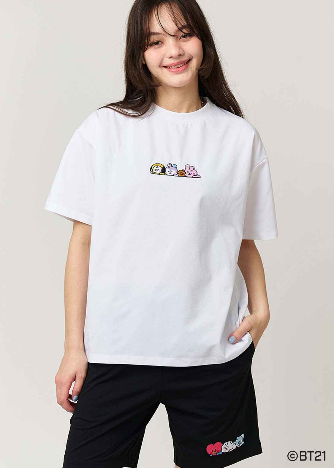 graniph xOver BT21 - Ohirune 寬鬆Tee