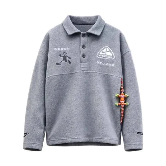 Nike xOver CPFM  - ACG Flea Fit 羊羔毛 Polo 衫