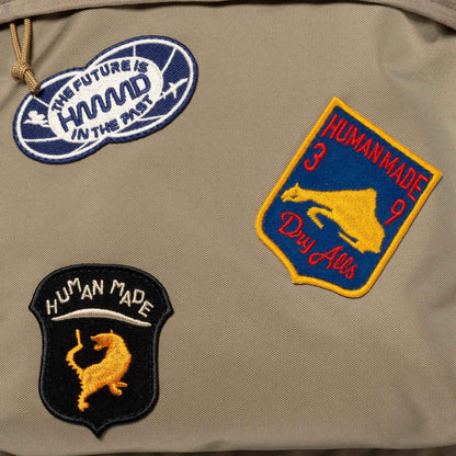 HUMAN MADE xOver Dry Alls - 布章軍事風 背包
