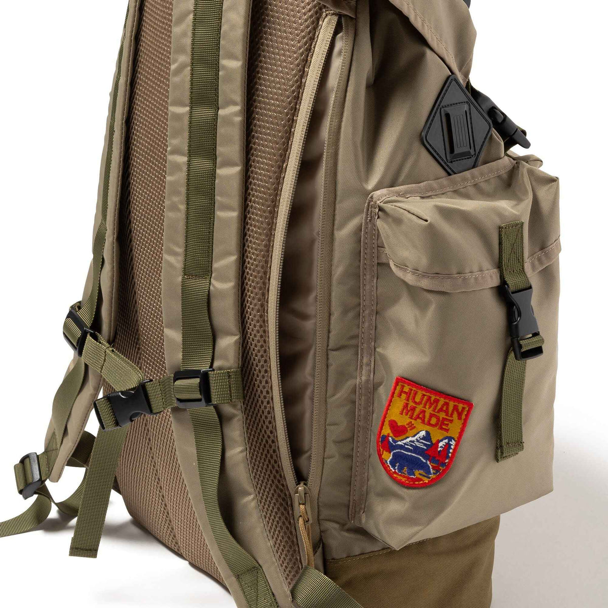 HUMAN MADE xOver Dry Alls - 布章軍事風 背包