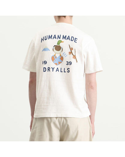 HUMAN MADE xOver Dry Alls - 1939紀念鴨 短袖Tee (白色)