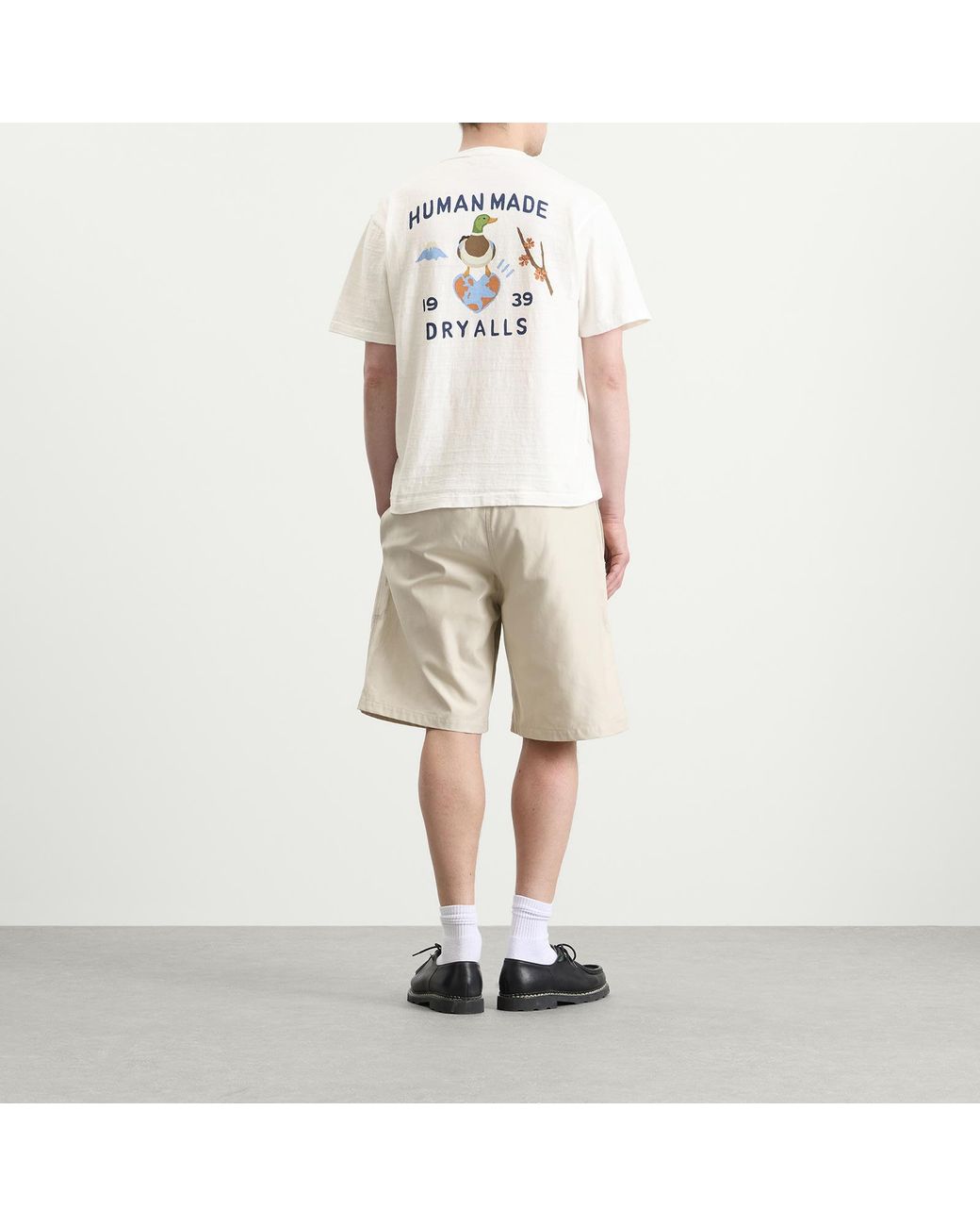 HUMAN MADE xOver Dry Alls - 1939紀念鴨 短袖Tee (白色)