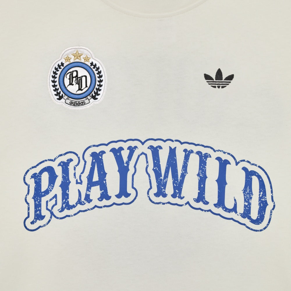 adidas xOver 迪士尼 - 動物方城市 長袖Tee (白色)