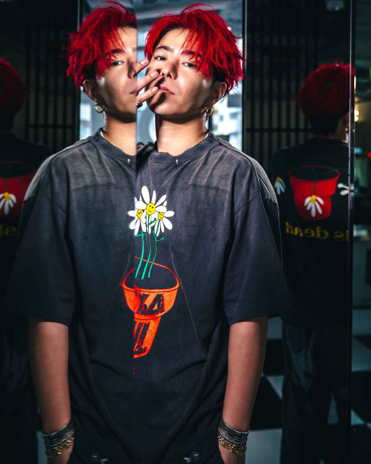 Saint Mxxxxxx xOver De La Soul - 盆裁 DLS_SS TEE