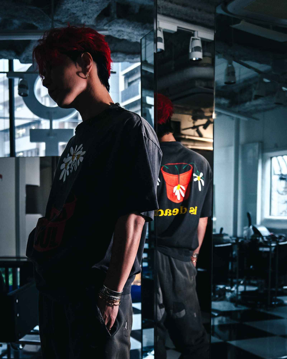 Saint Mxxxxxx xOver De La Soul - 盆裁 DLS_SS TEE