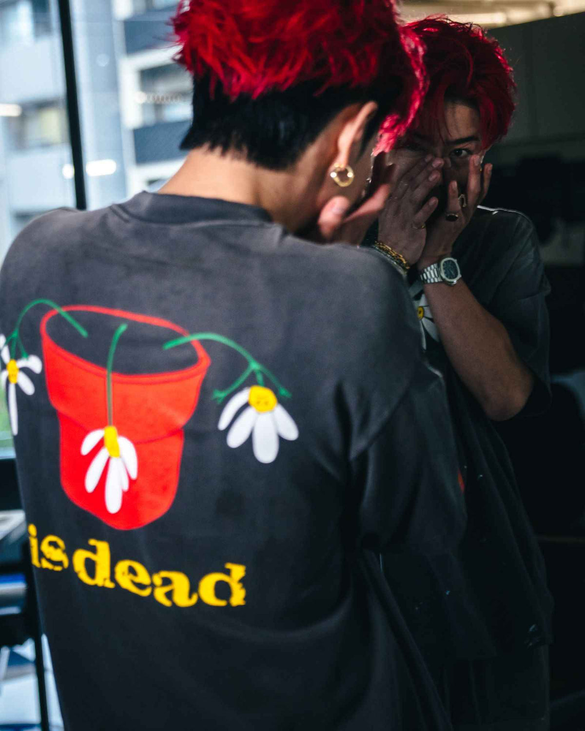 Saint Mxxxxxx xOver De La Soul - 盆裁 DLS_SS TEE