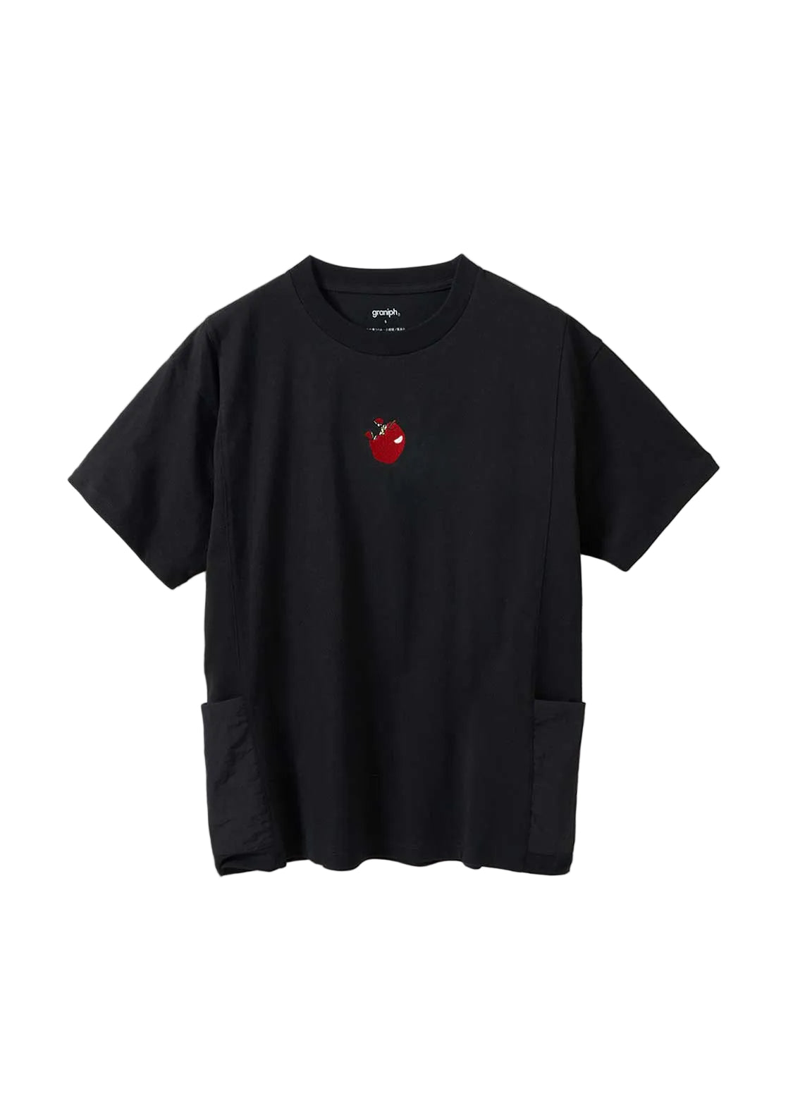 graniph xOver 死亡筆記 - 流克蘋果 側口袋寬鬆Tee