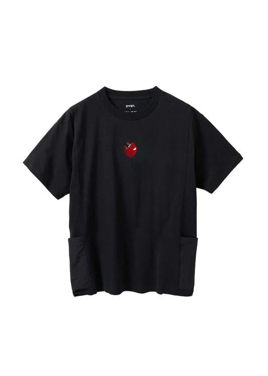 graniph xOver 死亡筆記 - 流克蘋果 側口袋寬鬆Tee