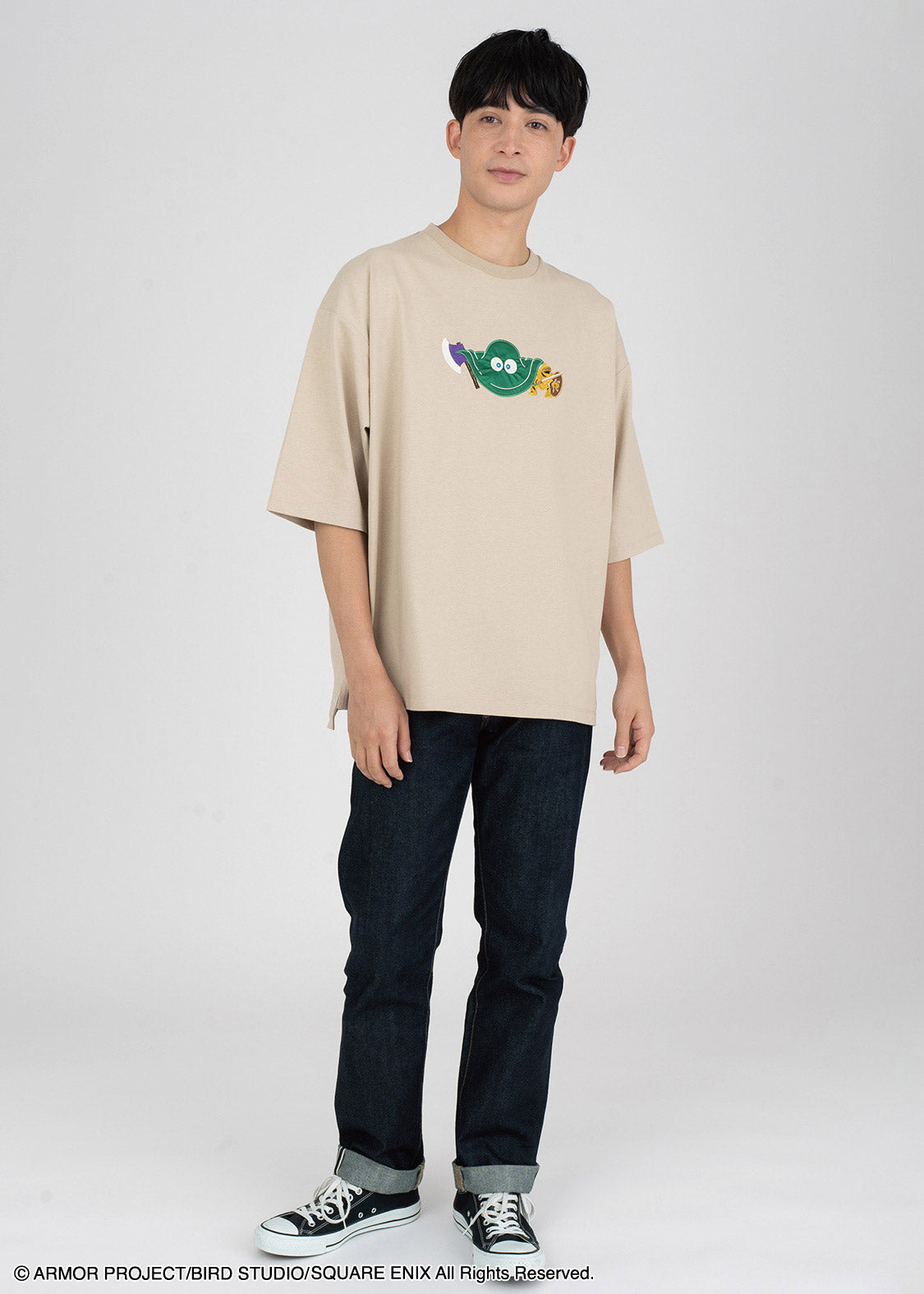 graniph xOver 勇者鬥惡龍 - 甘達坦 Tee