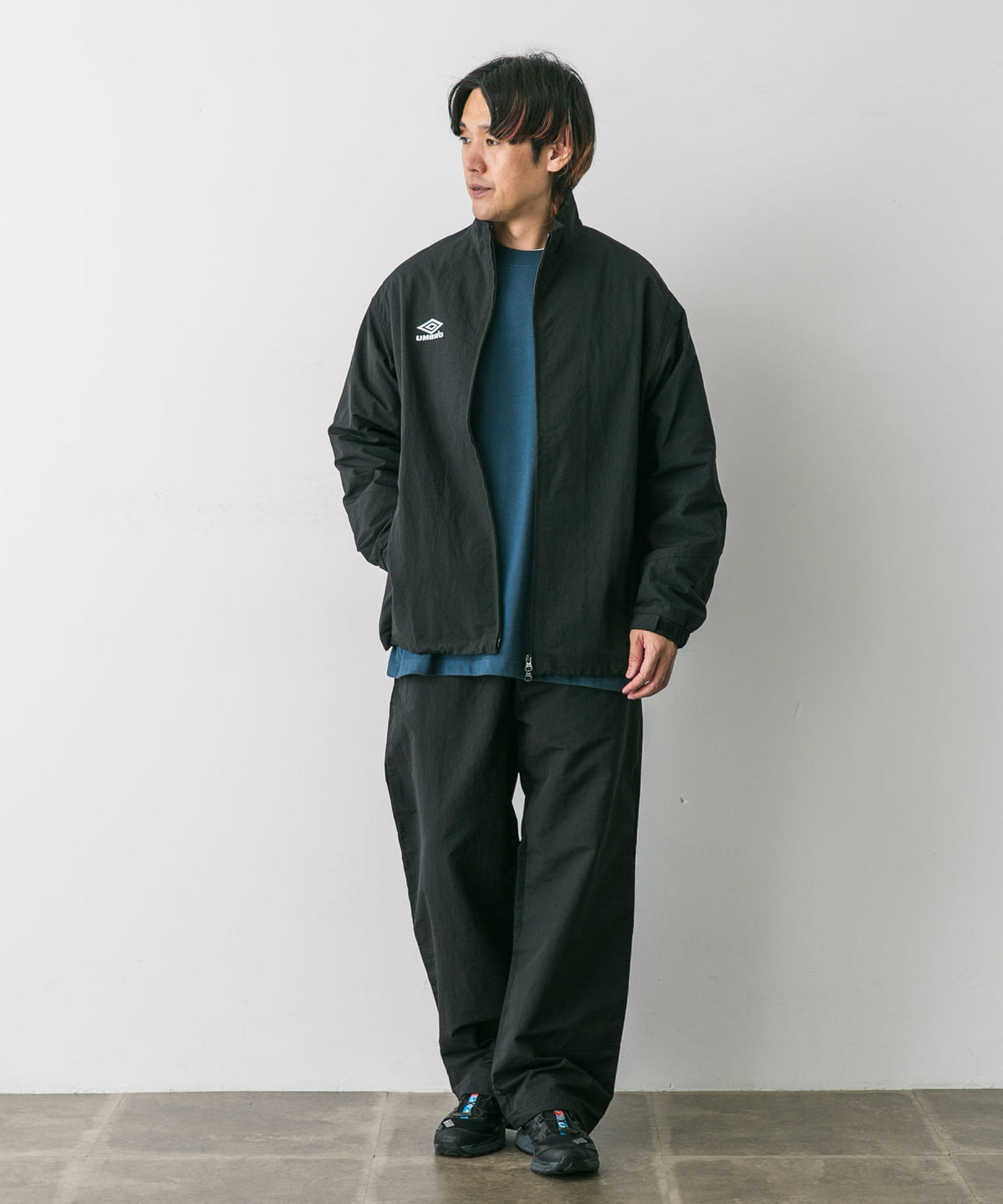 Umbro xOver URBAN RESEARCH DOORS - RS運動褲 (黑色)