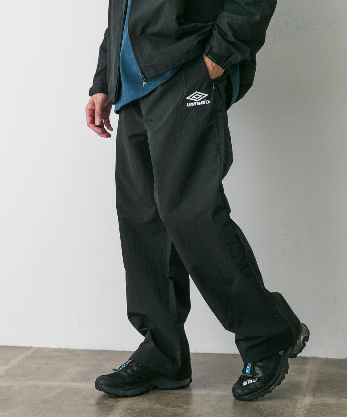 Umbro xOver URBAN RESEARCH DOORS - RS運動褲 (黑色)