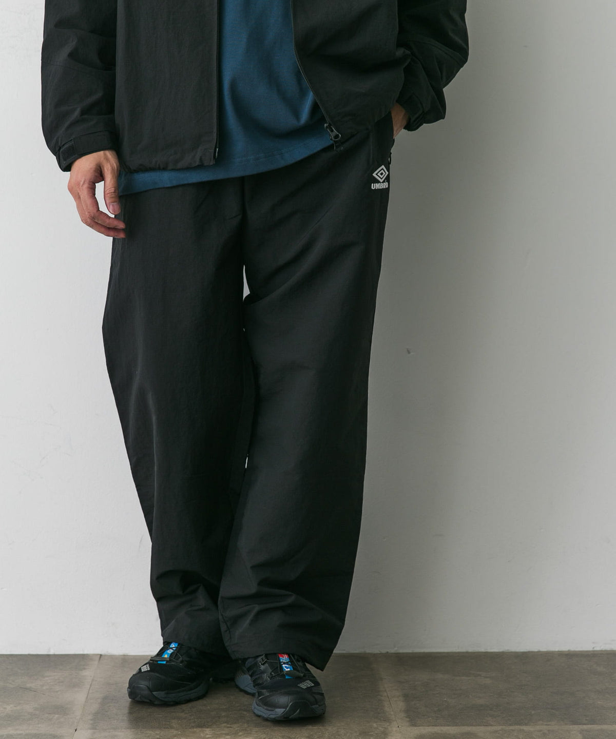 Umbro xOver URBAN RESEARCH DOORS - RS運動褲 (黑色)