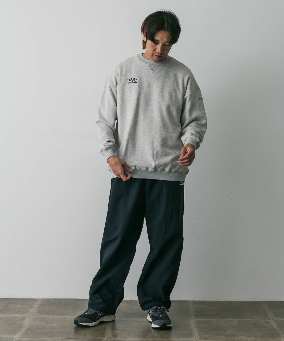 Umbro xOver URBAN RESEARCH DOORS - RS運動褲 (藍色)