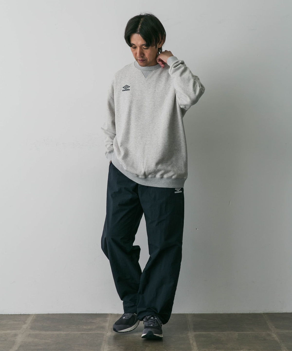 Umbro xOver URBAN RESEARCH DOORS - RS運動褲 (藍色)