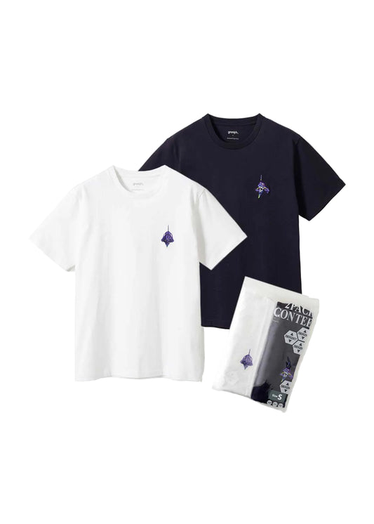 graniph xOver 新世紀福音戰士 - 初號機 兩件裝刺鏽Tee