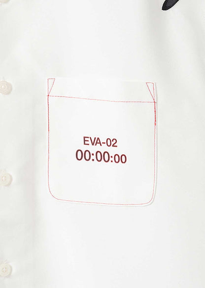 graniph xOver 新世紀福音戰士 - EVA 量產型 鬆身短袖襯衫