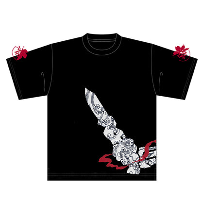 錦 xOver 新世紀福音戰士 - 初號機波浪圖騰 Tee