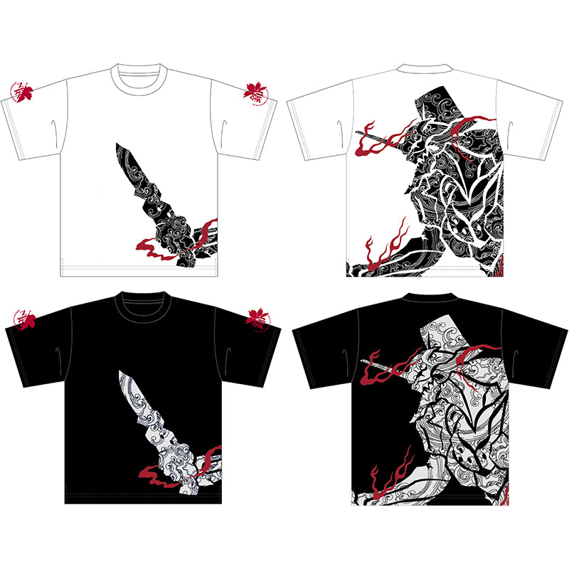 錦 xOver 新世紀福音戰士 - 初號機波浪圖騰 Tee