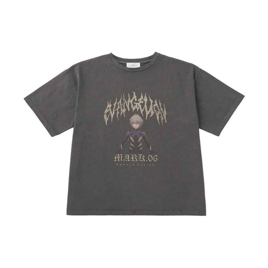 ADRER xOver 新世紀福音戰士 - 渚薰 Mark 6 複古寬鬆Tee
