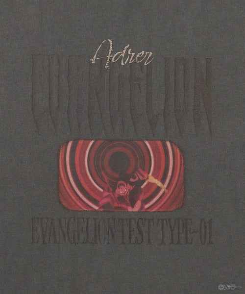 ADRER xOver 新世紀福音戰士 - 初號機 複古寬鬆Tee